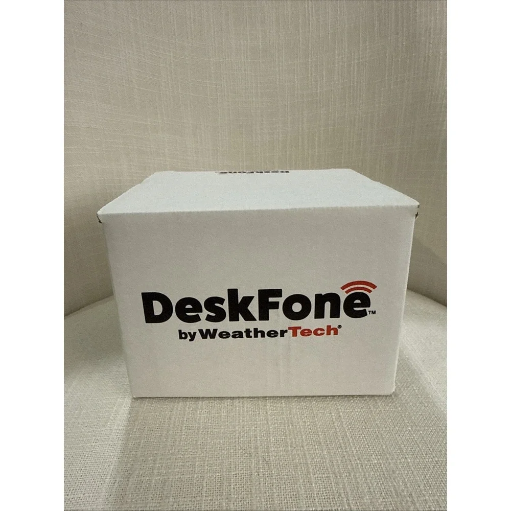 WeatherTech DeskFone™ Two View Adjustable Flat Surface Cell Phone Holder - White